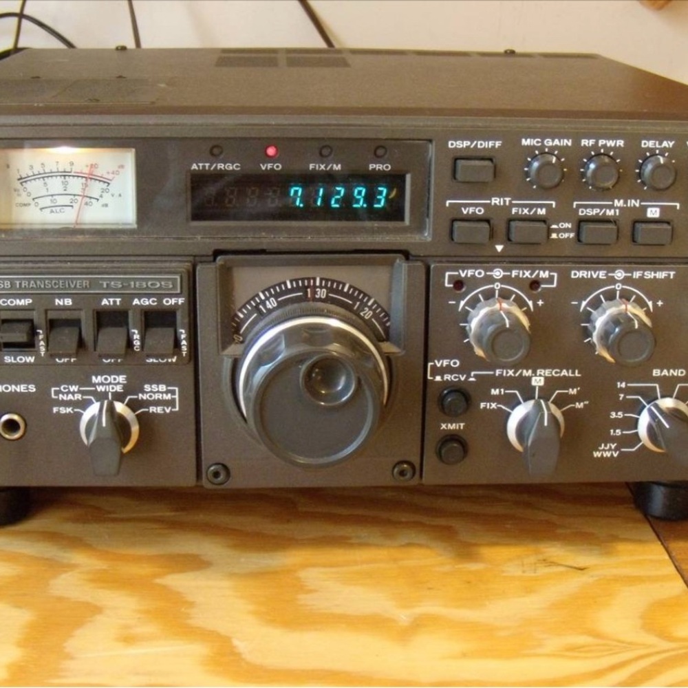 Kenwood Black Two-Way Radio with Portable Audio